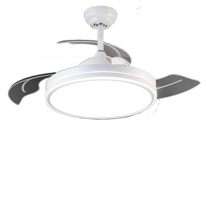 NVC | Invisible Fan Light Home Living Room Simple Modern Nordic Quiet Integrated Variable Frequency Ceiling Fan Light ราคา 6,491 บาท*ส่งฟรี