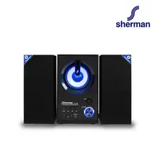 ภาพขนาดย่อของภาพหน้าปกสินค้าSherman SB33B3B+2.1 Ch Multimedia Speaker มินิโฮมเธียเตอร์ ลำโพง Bluetooth Active speaker จากร้าน SRSOUND บน Lazada