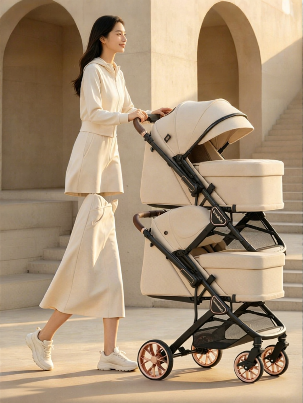 Beeshum | Multi-Function Lightweight Baby Stroller ราคา 15,500 บาท*ส่งฟรี
