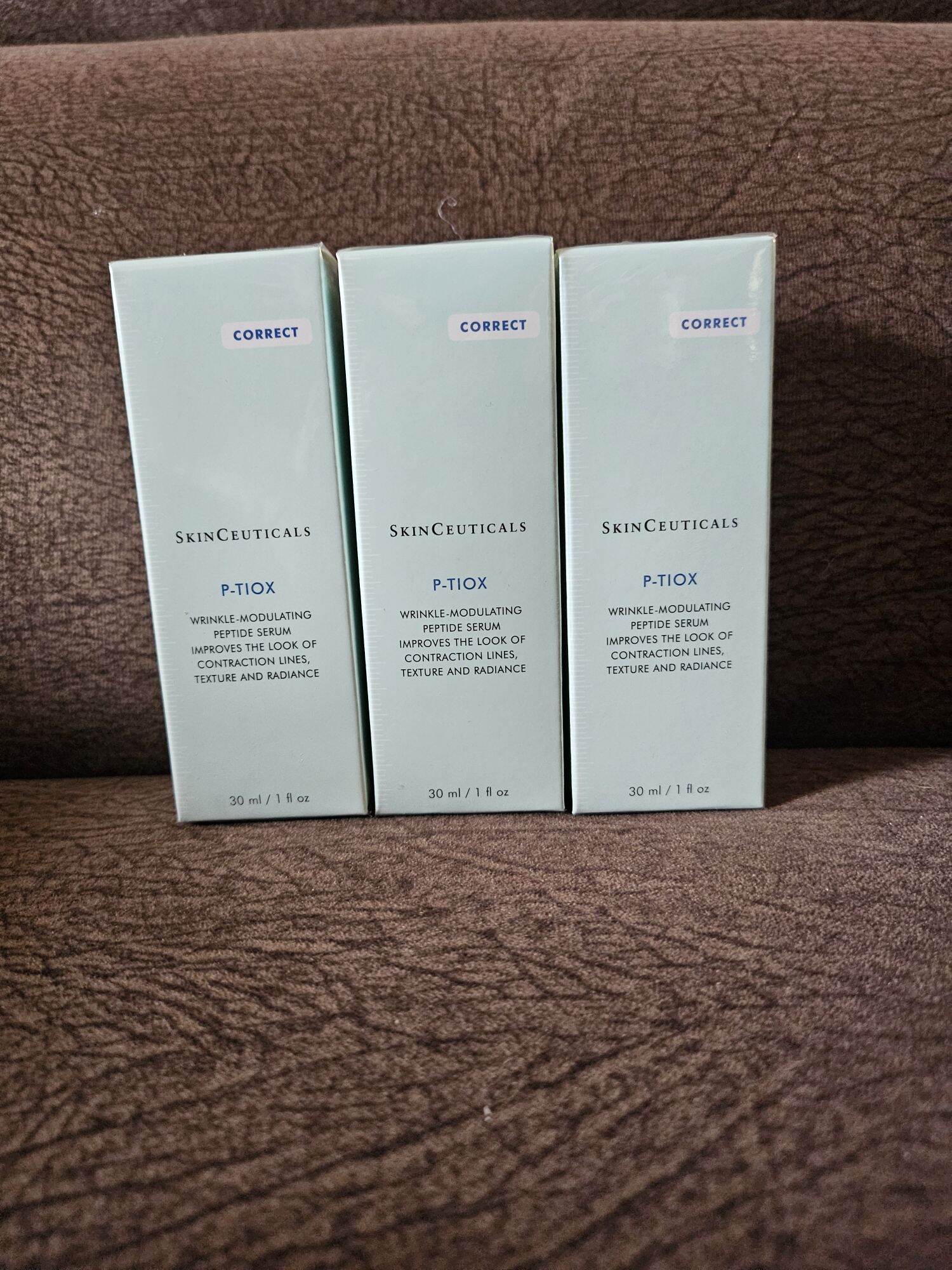 Authentic 💯 New Skinceuticals P-Tiox Is a Needle-Free Anti-Wrinkle Peptide Serum 30ml ราคา 4,590 บาท*ส่งฟรี