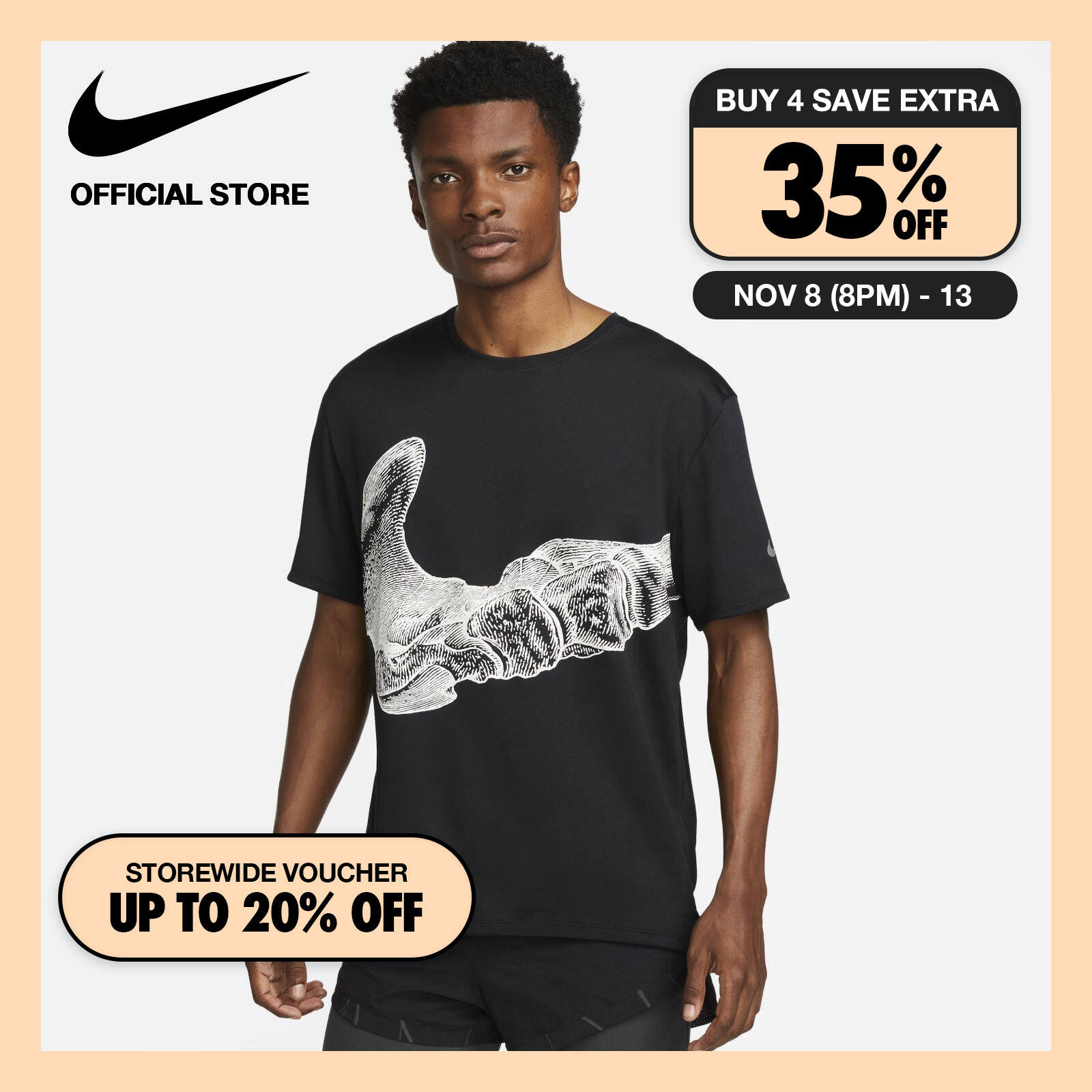0037 T-SHIRT(EXCLUSIVE) / BLK