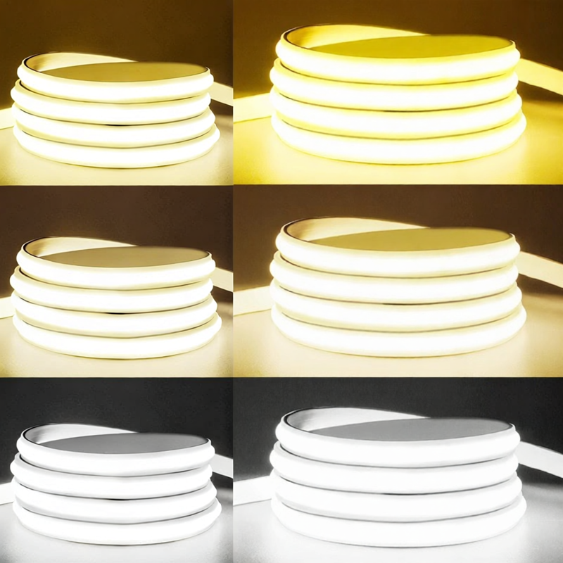 FANYAO | แถบ LED บางมากกันน้ำสว่างติดเอง 220v