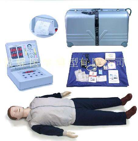 หุ่นจำลองเพื่อการฝึกทำ CPR ร่างกาย CPR แบบจำลองทางการแพทย์คนปลอมการปฐมพยาบาลการอบรมยางลบคน模拟人