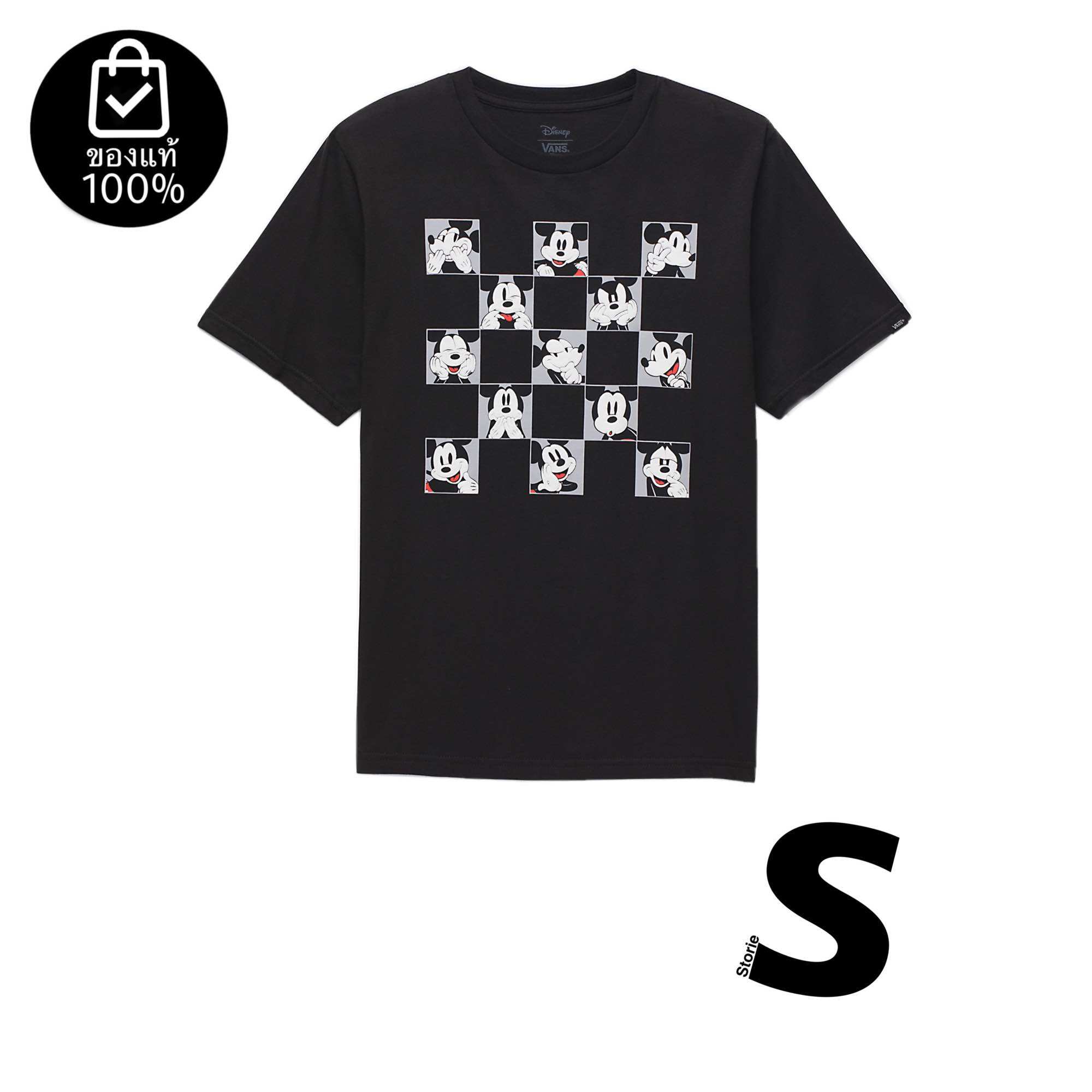 เสื้อยืดเด็กVANS X DISNEY T-SHIRT SNAPSHOT BLACK สินค้ามีประกันแท้ ราคา 2,490 บาท*ส่งฟรี