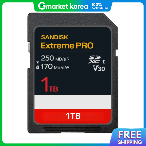 Sandisk | Sandisk Sd Card Extreme Pro 250Mb/S 1Tb Sdsdxxj 2026 New Model El ราคา 18,603 บาท*ส่งฟรี