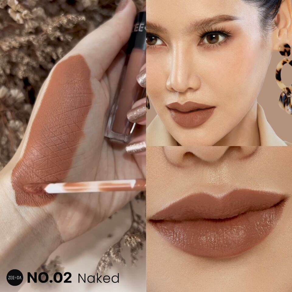 ผลิตภัณฑ์ความงามและการดูแลผิว Zeeda Color 02 Neked (Nude Brown)