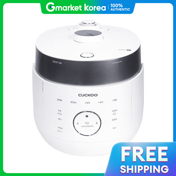 Cuckoo | Twin Pressure Rice Cooker CRP-LHTR0610FW White ราคา 11,695 บาท*ส่งฟรี