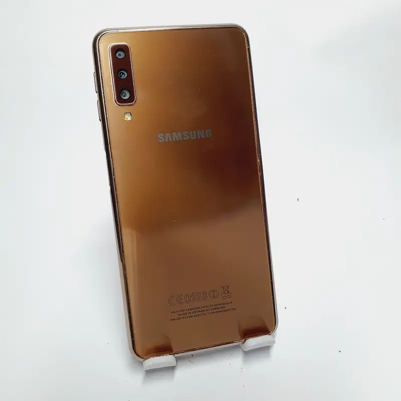 ภาพหน้าปกสินค้ามือถือSamsung Galaxy A7 (2018) เครื่องศูนย์แท้100%(ซัมซุง Galaxy A7 (2018)หน่วยความจำ (RAM)	4 GBสินค้าทุกเครื่องมีการรับประกัน