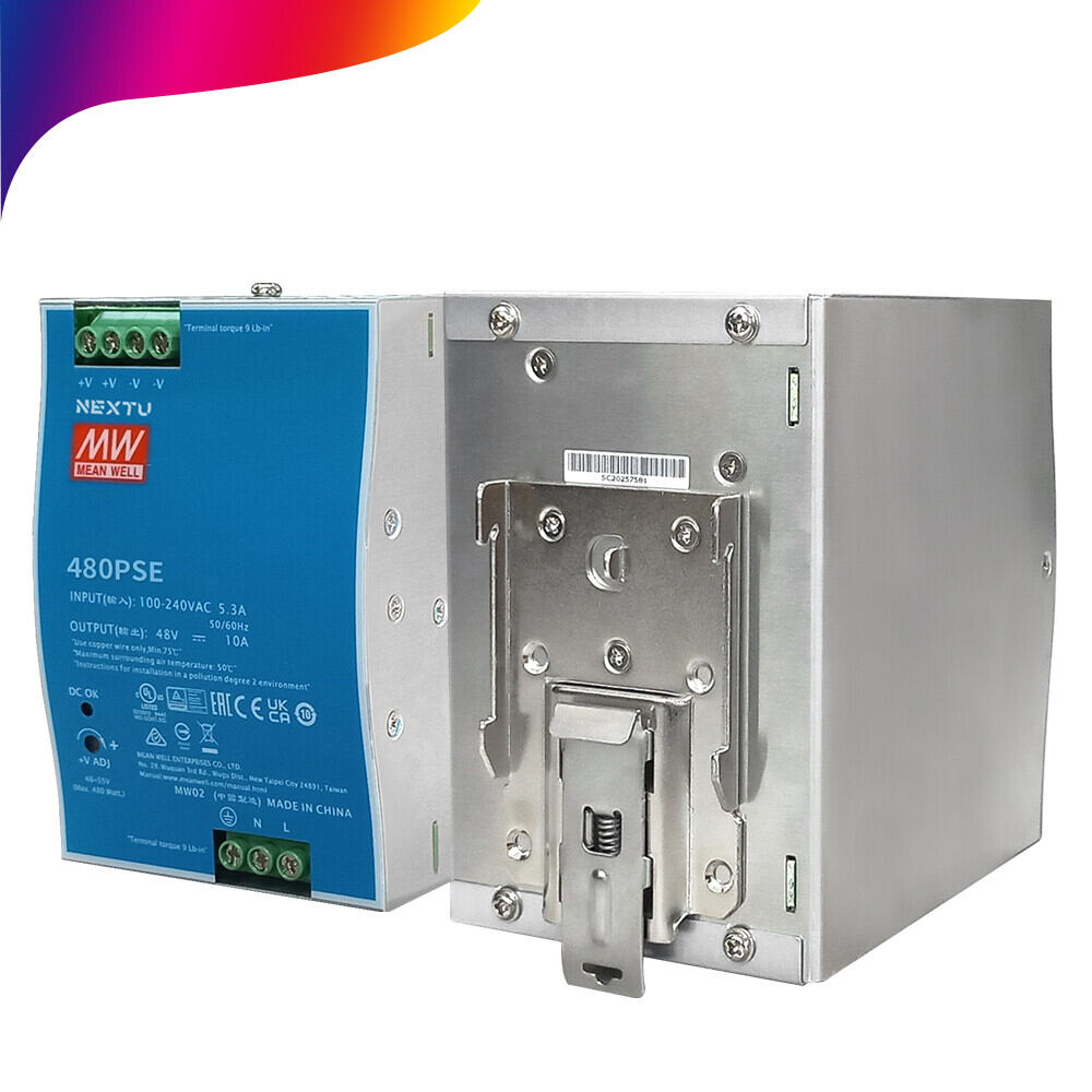 NextU | Nextu 480Pse Industrial Din-Rail Type Power Supply 480W Dual Output Dc 48V 10A +Genuine Product + ราคา 5,459 บาท*ส่งฟรี
