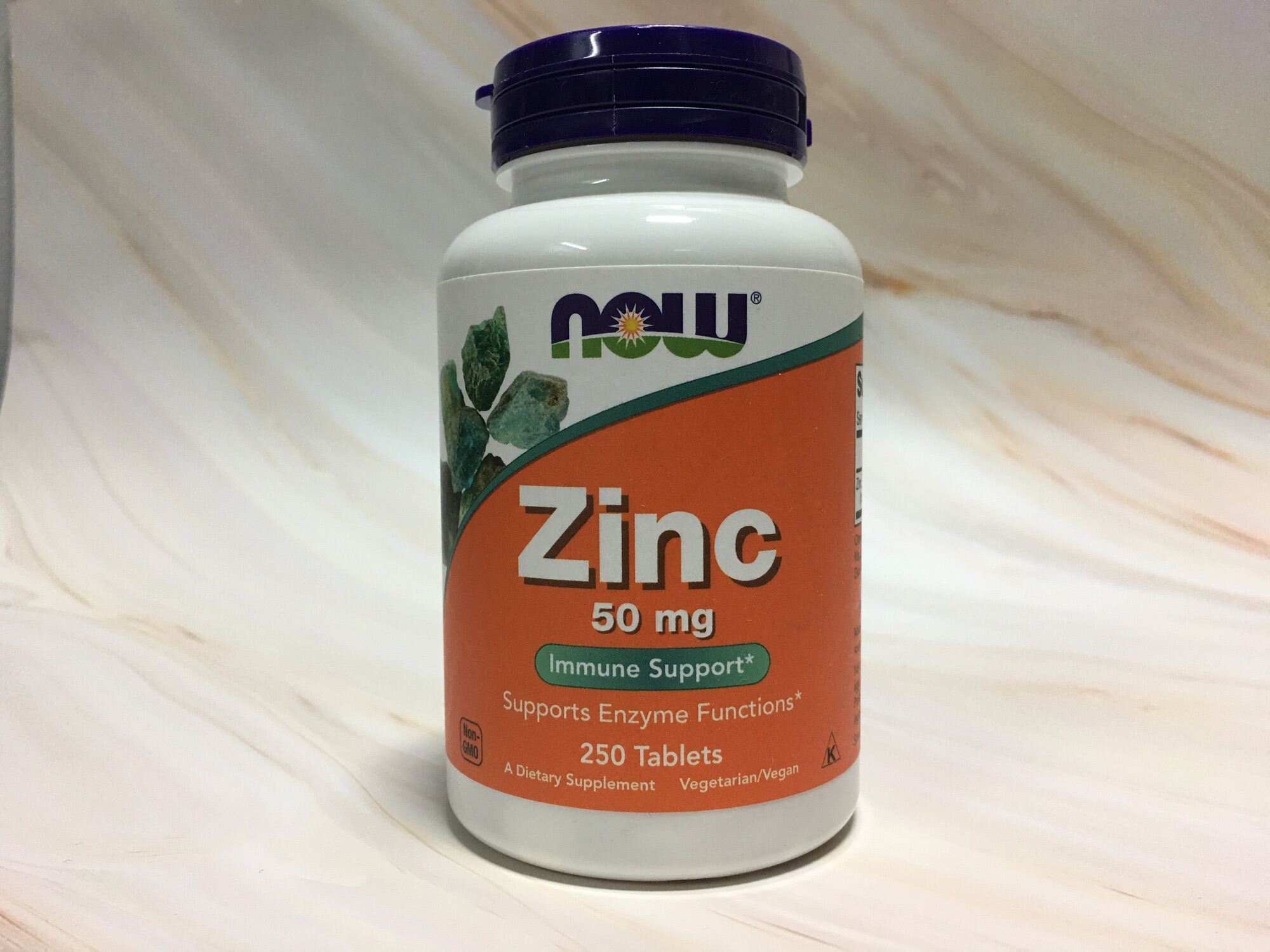 Now Foods Zinc ขนาด 50 mg. บรรจุ 250 Tablets หมดอายุ 09/2027 | Lazada.co.th