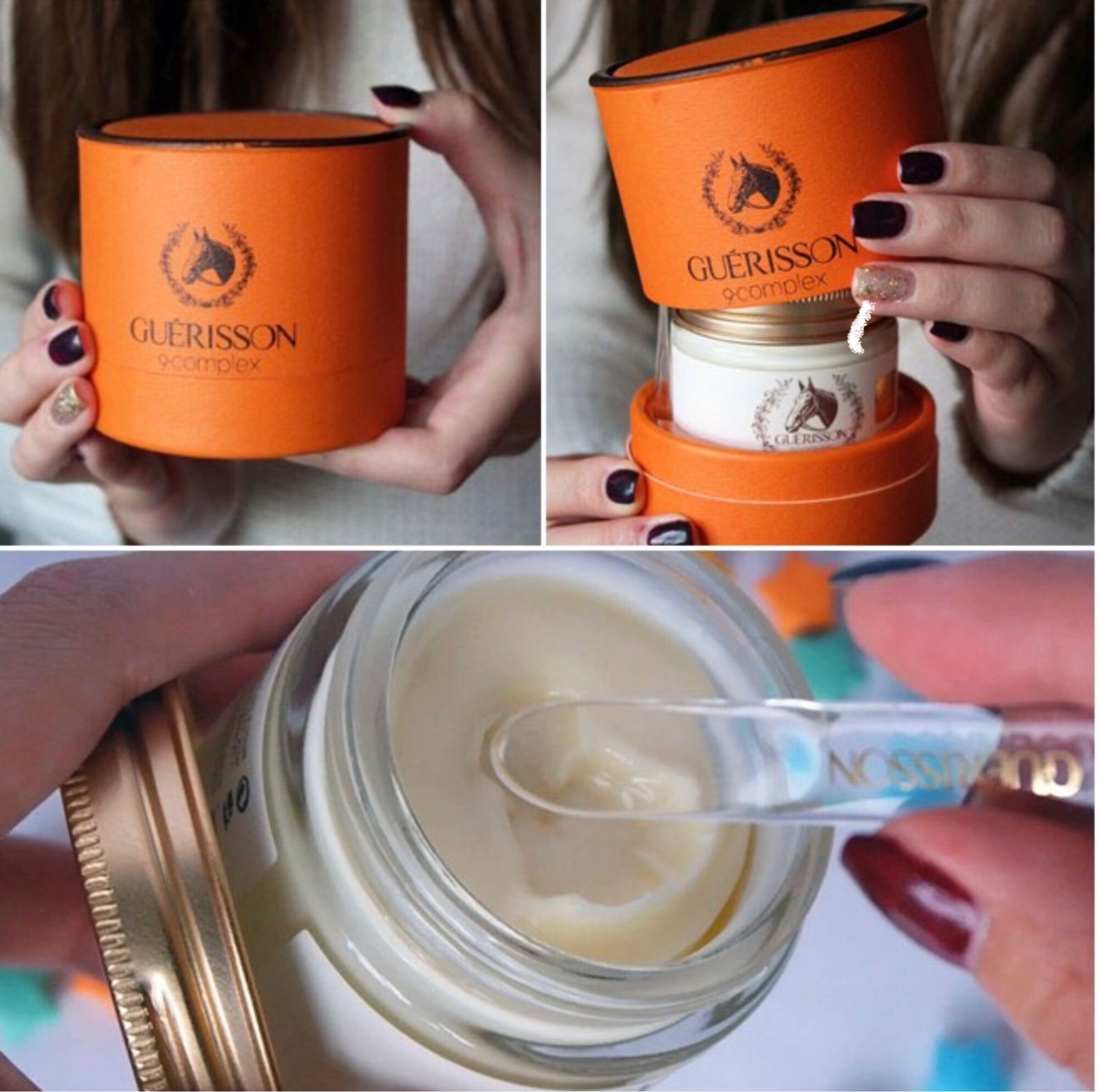 Guerisson 9 Complex Horse Oil Cream 70g ครีมน้ำมันม้า ช่วยซ่อมแซม บำรุง ...