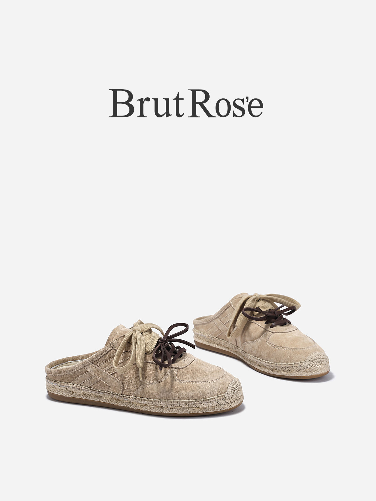 Brut Ros＇e | Trendy Dual Color Slip-On Shoes ราคา 3,653 บาท*ส่งฟรี