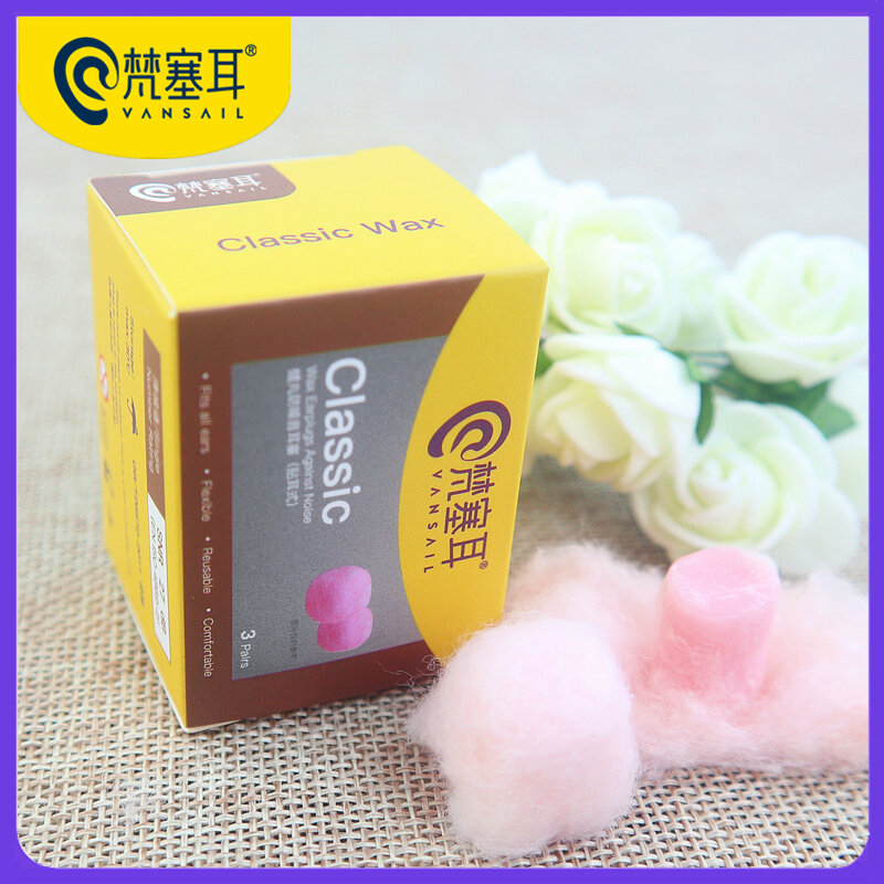 German Ohropax Soundproof Sleep Earplugs Wax Pill AntiNoise Dormitory