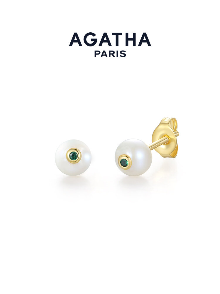 [AGATHA | Classic Vintage Elegant Pearl Earrings,AGATHA | Classic Vintage Elegant Pearl Earrings,] ราคา 2,250 บาท*ส่งฟรี