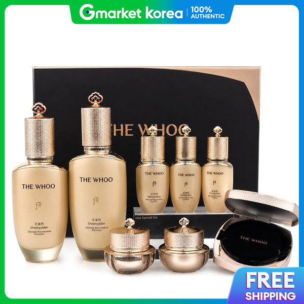 THE WHOO | The History of Whoo Cheonyuldan Hwayul Signature 3-Piece Set ราคา 5,693 บาท*ส่งฟรี