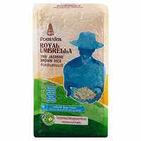 ข้าวกล้องหอมมะลิ ตรา ฉัตร JASMINE BROWN RICE น้ำหนักสุทธิ 2 กิโลกรัม