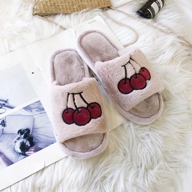 ❤️รองเท้าใส่ในบ้านลายผลไม้❤️รองเท้าใส่ในบ้าน รองเท้าใส่ในออฟฟิศ รองเท้า slippers