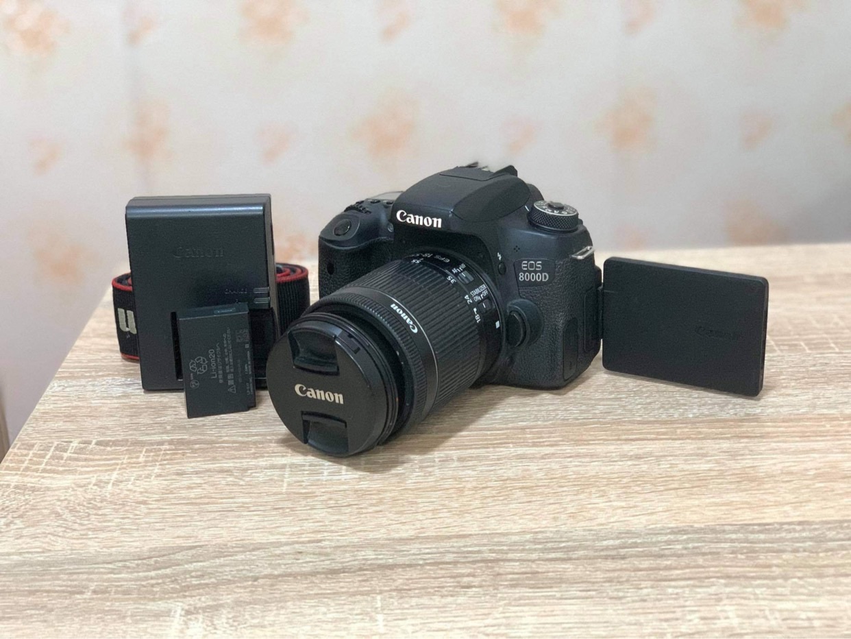 🔥SALE🔥 ถูกกว่านี้ไม่มีอีกเเล้ว กล้องโปร Canon EOS 8000D (760D) พร้อมเลนส์เเท้ STM 18-55 mm ครบชุด รับรองถ่ายภาพทีเด่นกว่าใครทุกโปรไฟล์ระดับมืออาชีพ