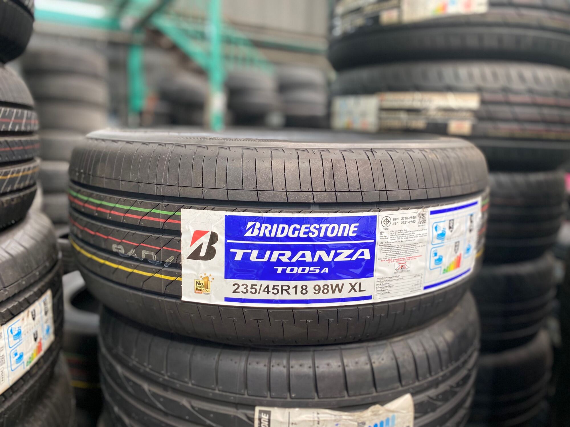 推奨 BRIDGESTON TURANZA T005Ａ 235 45Ｒ18 2本 ad-naturam.fr