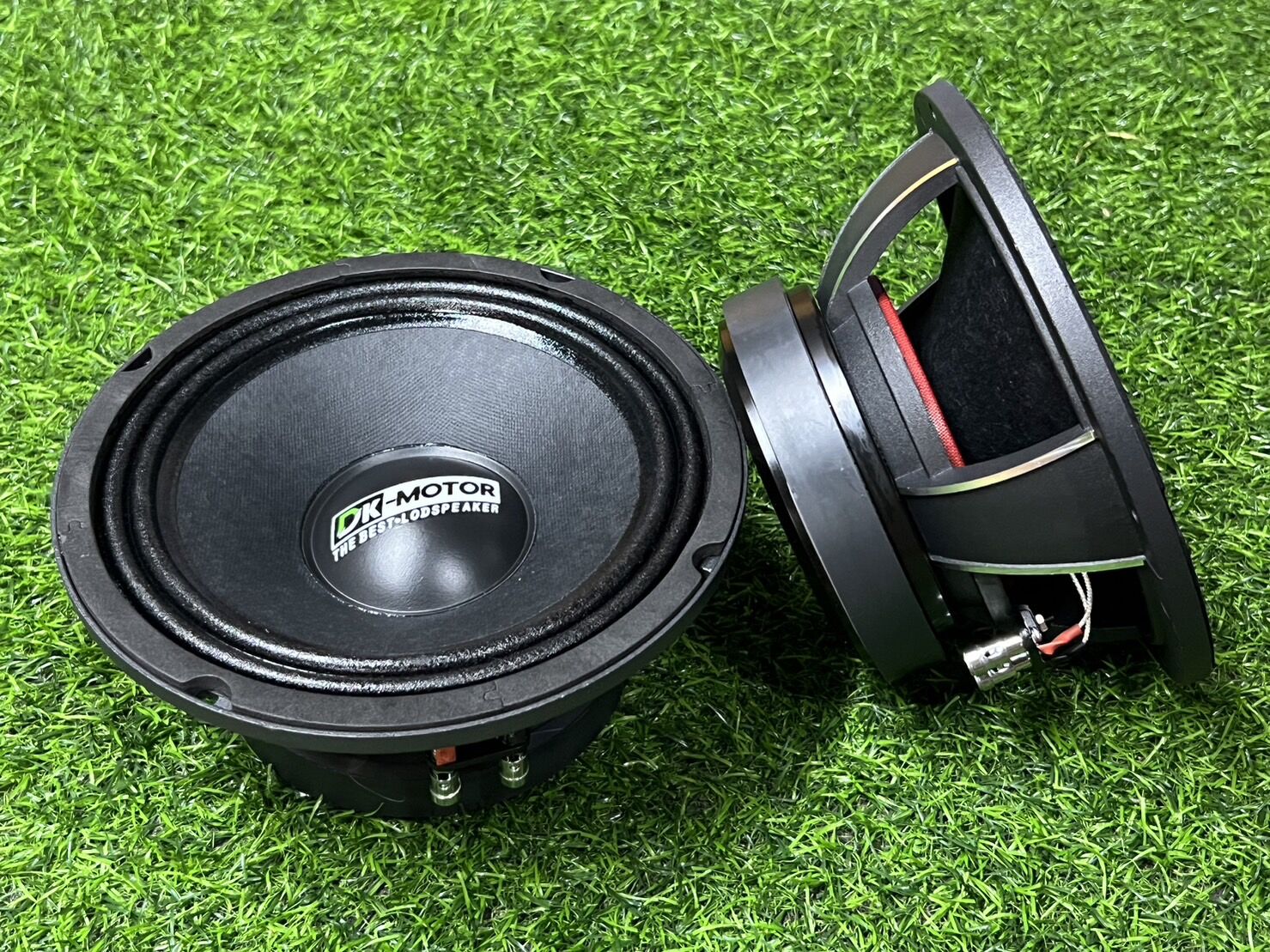 ลำโพง 8นิ้ว DK-MOTOR 8 โครงหล่อ แม่เหล็ก140mm วอยส์49mm งานเกรดเอ เสียง ...