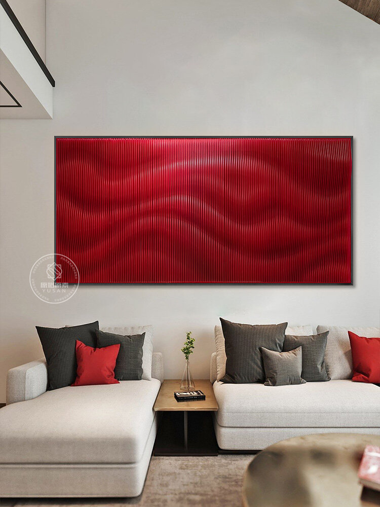 YUSAN | Acrylic 3D Curved Abstract Design Decoration Painting ราคา 15,283 บาท*ส่งฟรี