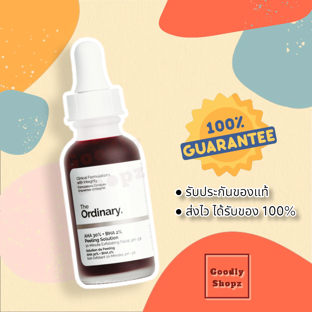 🔥ของแท้100%🔥The Ordinary : AHA + BHA ราคาพิเศษ รับประกันของแท้ มี ...