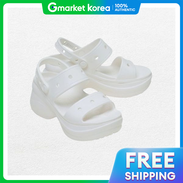 Crocs(ครอคส์) | Women's Bay Sandals White 206749-100 ราคา 3,589 บาท*ส่งฟรี