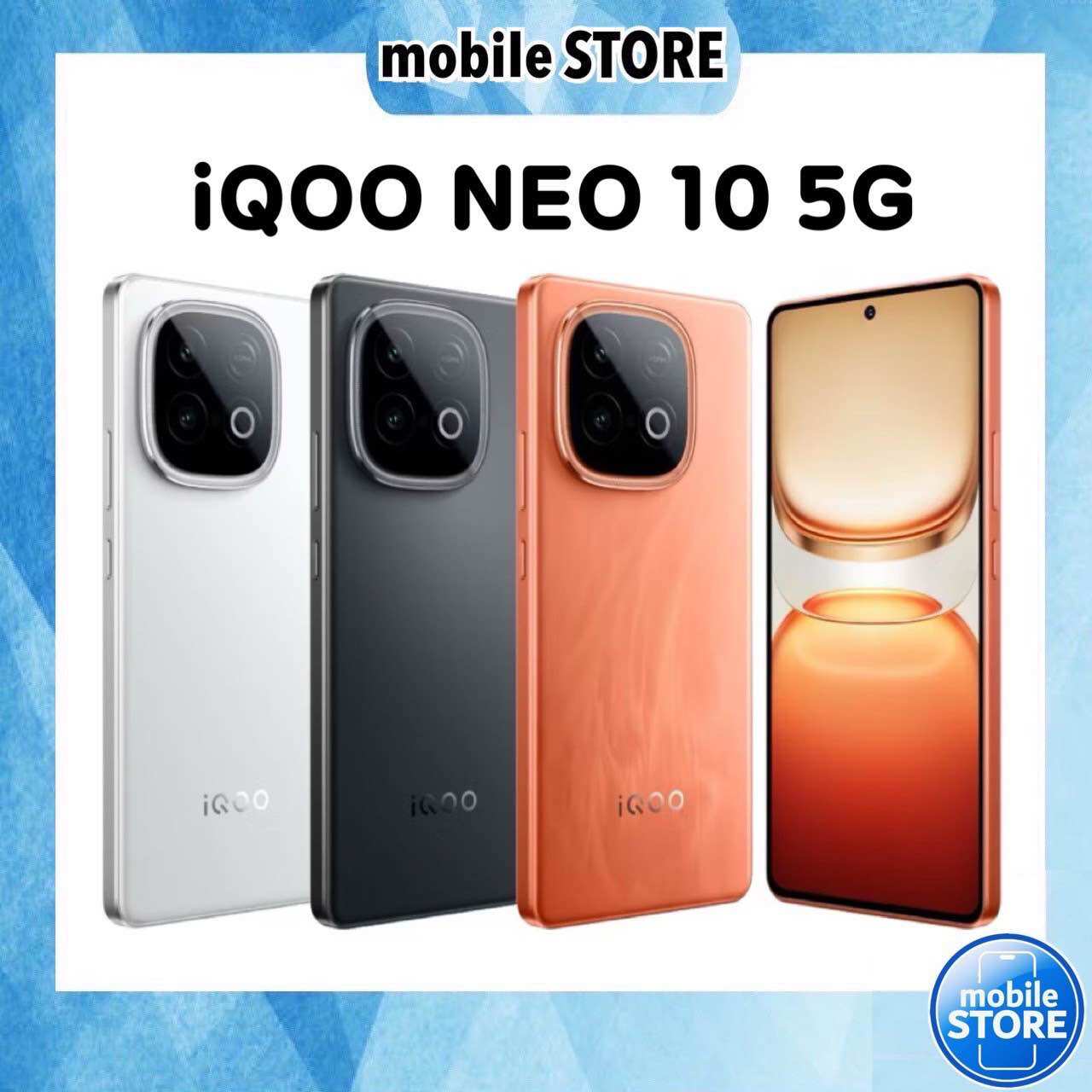 New Iqoo Neo 10 5g Gaming Phone Snapdragon 8S Gen 4 Sony 50Mp Camera 7,000 Mah Battery Mobilestore Center ราคา 13,280 บาท*ส่งฟรี