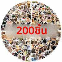 100/200 PCS Funny Kawaii Cat สติกเกอร์สัตว์สุนัขแล็ปท็อปสมุดภาพตกแต่ง Decals เครื่องเขียนกันน้ํา Graffiti สติกเกอร์เด็ก