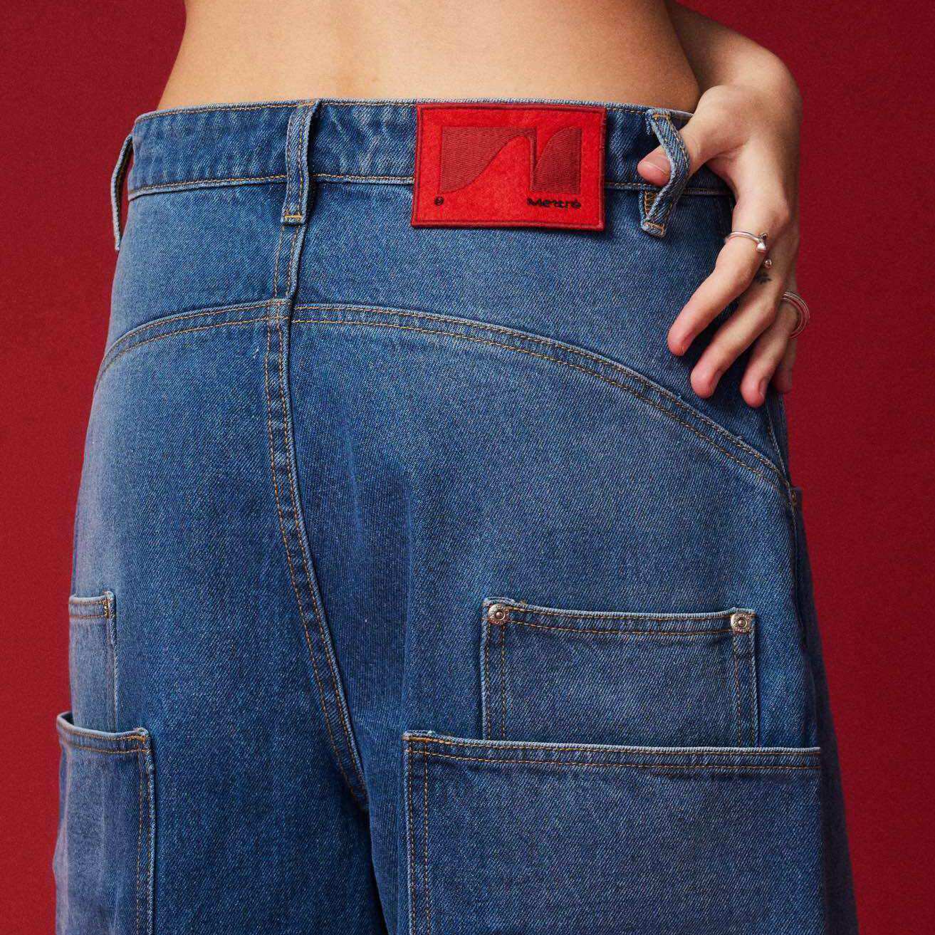 Mettré |  Rogue Jeans, Baggy Style, Ready to ship