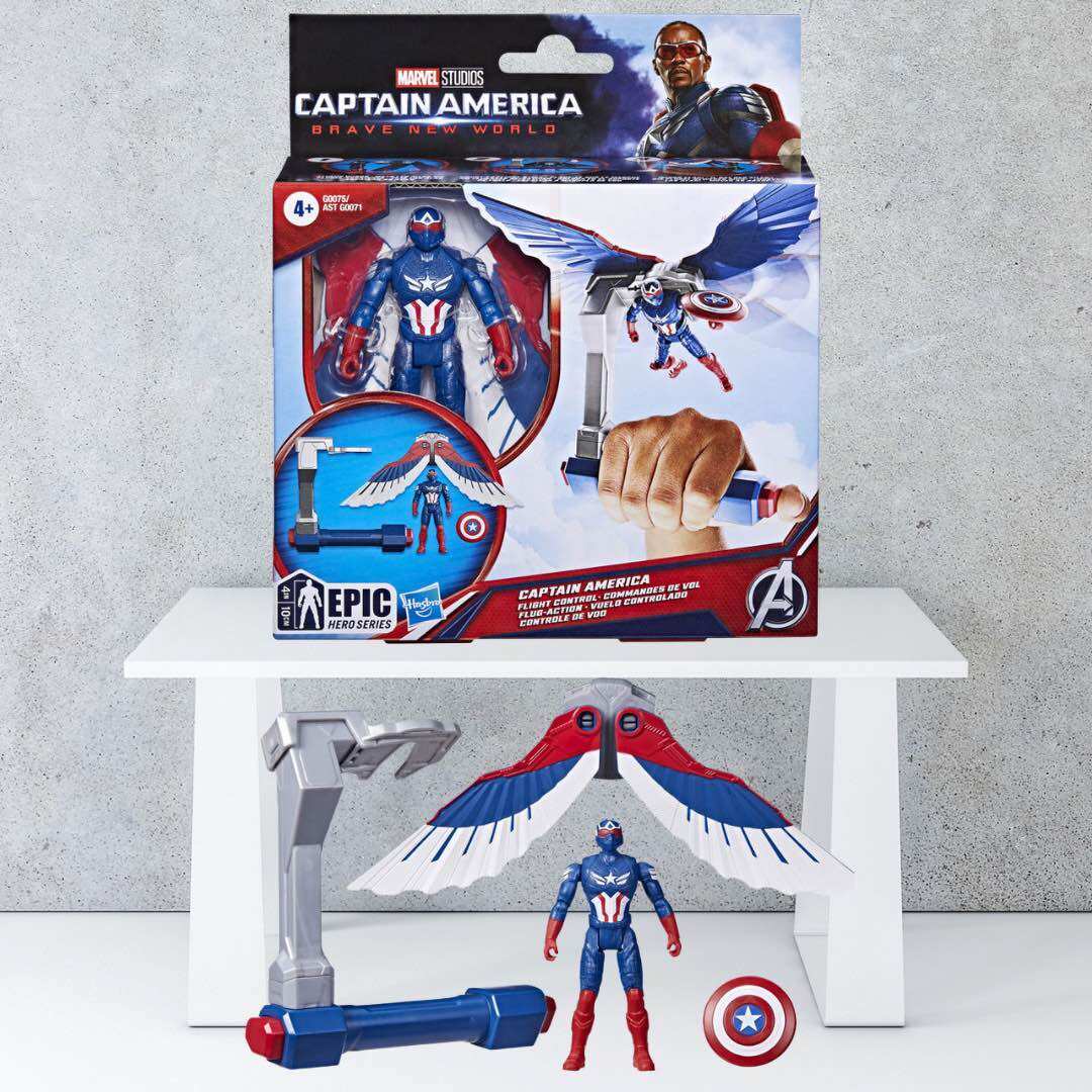 พร้อมส่ง Marvel Epic Hero Series Captain America: Brave New World Flight Control Action Figure with Accessory ราคา 2,490 บาท*ส่งฟรี