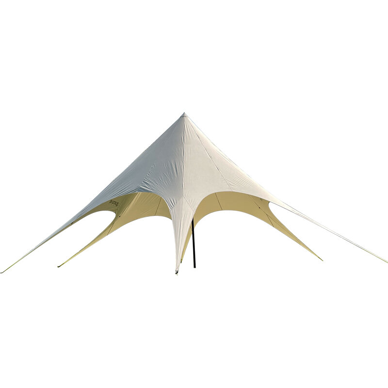 CNHIMALAYA | Hexagonal Canvas Winter Camping Tent Rainproof Sunshade Canopy ราคา 81,512 บาท*ส่งฟรี