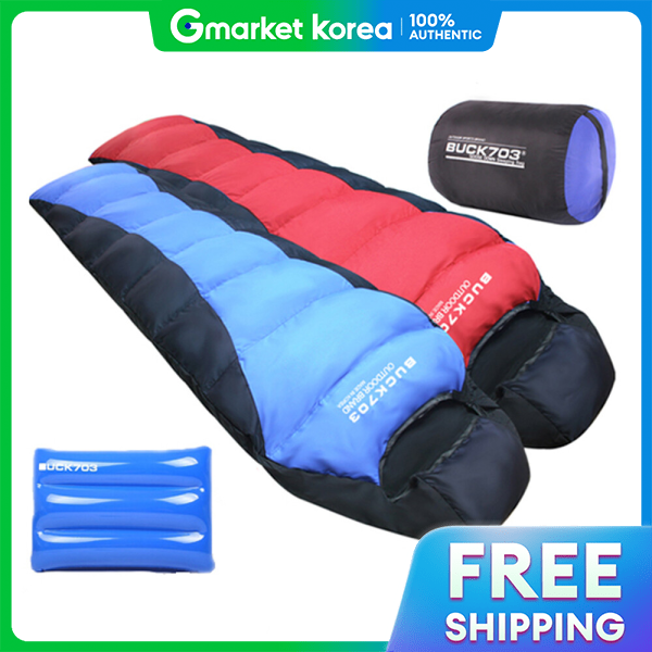 Buck703 | 100 Goose down Pearlst Sleeping Bag XL Camping Car Camping All-Season Goose ราคา 2,440 บาท*ส่งฟรี