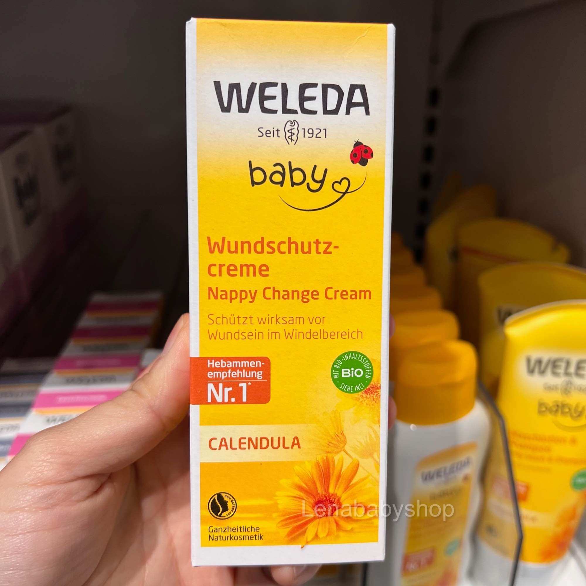Weleda Nappy change cream ครีมทาผื่นผ้าอ้อมจากเยอรมนี