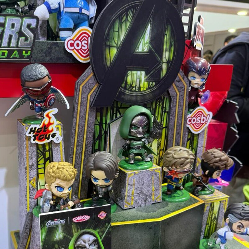 โมเดลฟิกเกอร์ ของสะสม hot toys มีสินค้าพร้อมส่ง ฮอตทอยส์ มาร์เวล เดอะอเวนเจอร์ส ดูมส์เดย์ คอสบี้ บ็อบเบิลเฮด กล่องสุ่ม จิ๋ว ของเล่นสะสม PVC ของขวัญสำหรับแฟนๆ ราคา 717 บาท*ส่งฟรี