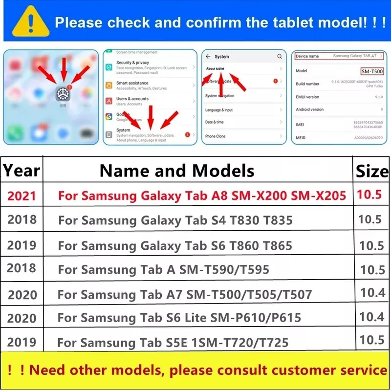 ภาพสินค้าเคส สำหรับSamsung Galaxy Tab A8 (2021)10.5inch หมุนได้ 360 องศา For Samsung Galaxy Tab A8 2021 SM-X200 SM-X205 Case 360 Degree Rotating Stand Tablet Cover for Samsung Galaxy Tab A8 10.5 inch(2022 จากร้าน COCOfull.shop บน Lazada ภาพที่ 5