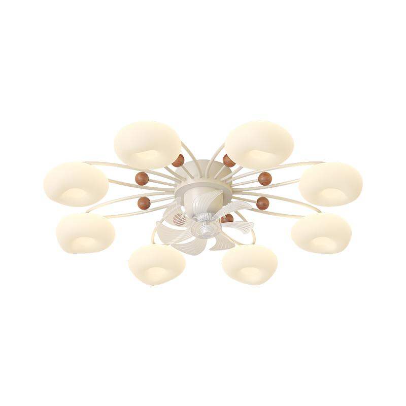 AOSIBANGE | Modern Creamy Multi-functional Ceiling Fan Light ราคา 9,122 บาท*ส่งฟรี