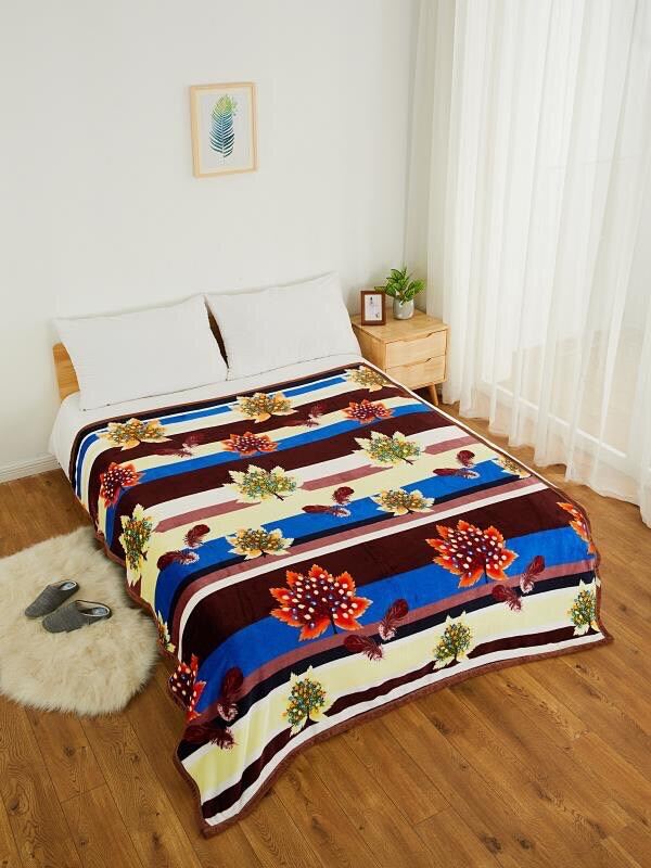 ผ้าห่มนาโน ขนาด 6 ฟุต air con flannel fleece blankets washable soft and