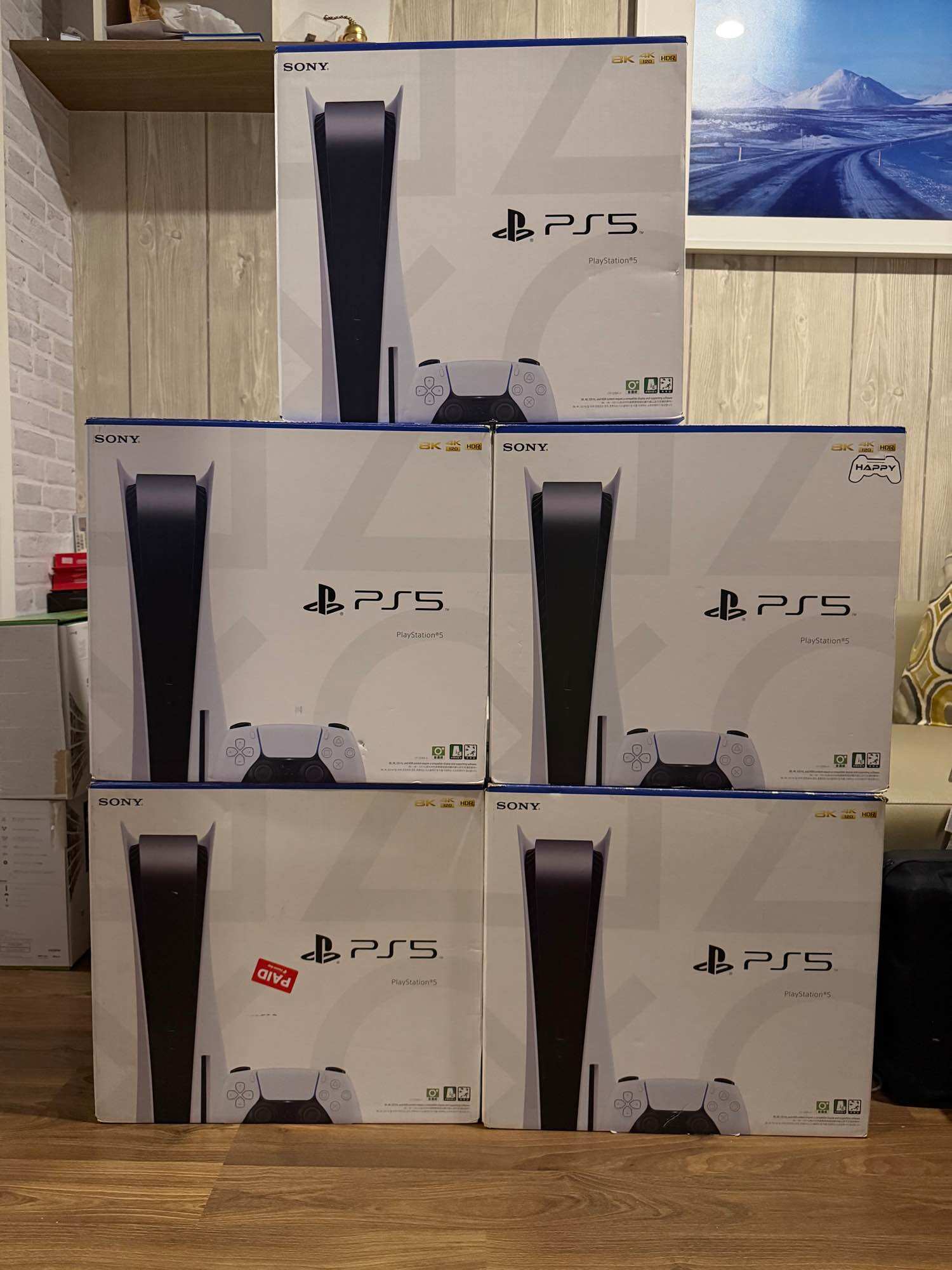 อุปกรณ์เกมมิ่งและเกม PlayStation แผ่น Ps5 อุปกรณ์ครบกล่อง ราคา 19,500 บาท*ส่งฟรี