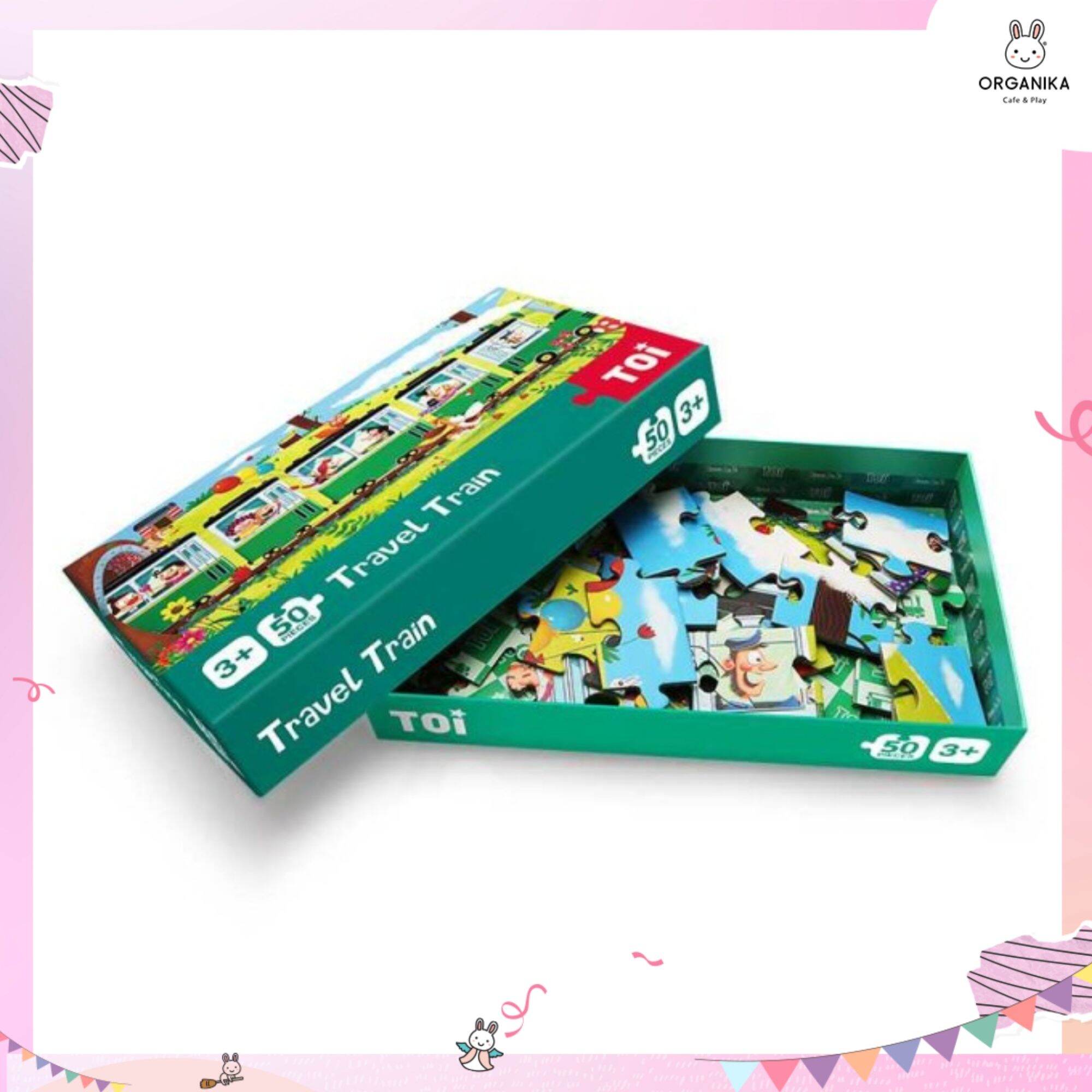 TOi 50 Pieces Puzzle ชุดจิ๊กซอว์ 50 ชิ้น แสนสนุก สำหรับน้องๆ 3 ขวบขึ้นไป ราคา 325 บาท*ส่งฟรี