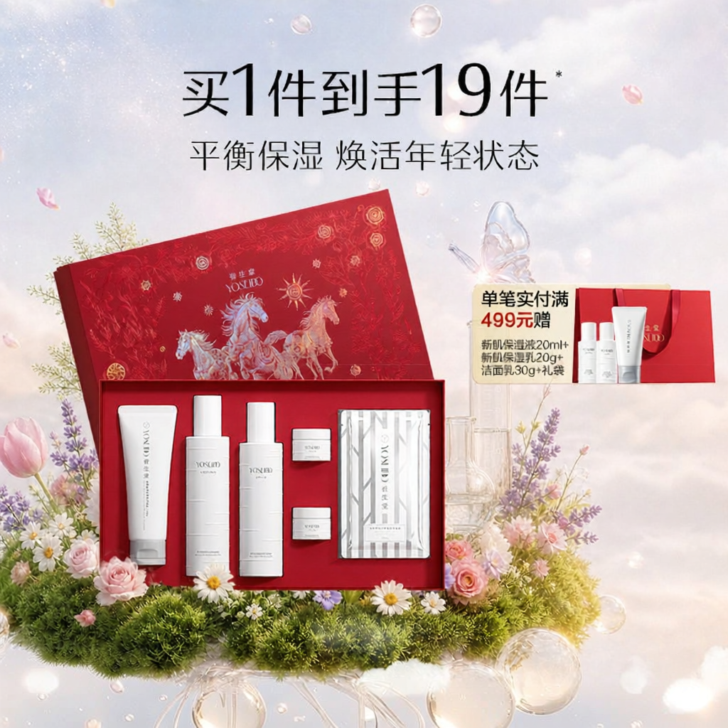YOSEIDO | Moisturizing Skincare Set ราคา 5,285 บาท*ส่งฟรี