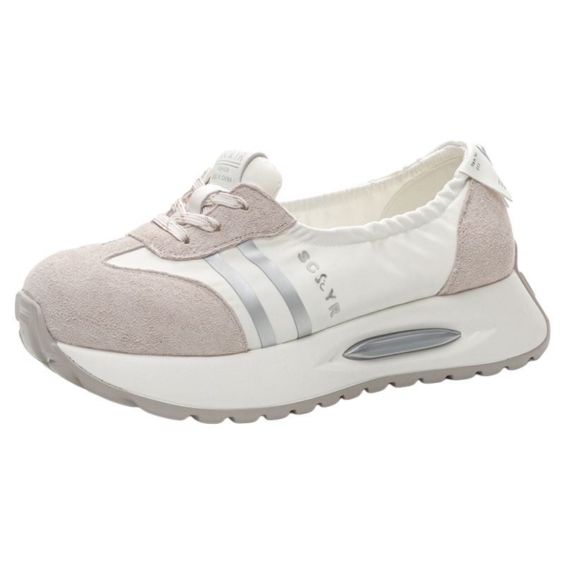 Puissance | Breathable Canvas Training Shoes Women's Thick Sole Lightweight Casual Slip-On ราคา 3,559 บาท*ส่งฟรี