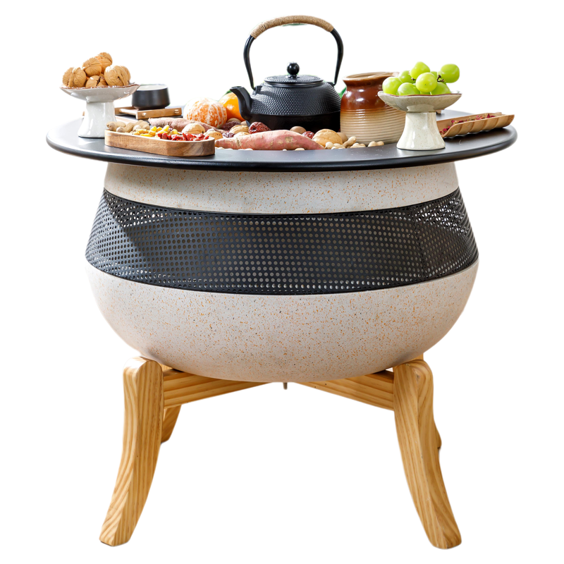 HUANGJUDE | Electric and Charcoal Dual-use Outdoor Heater Barbecue for Home Patio Balcony Tea Gathering ราคา 7,209 บาท*ส่งฟรี