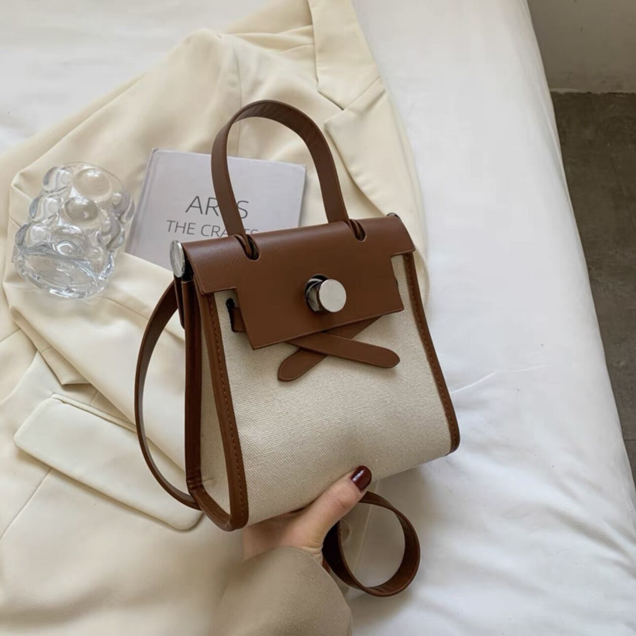 Mini Canvas Crossbody Lazada.co.th