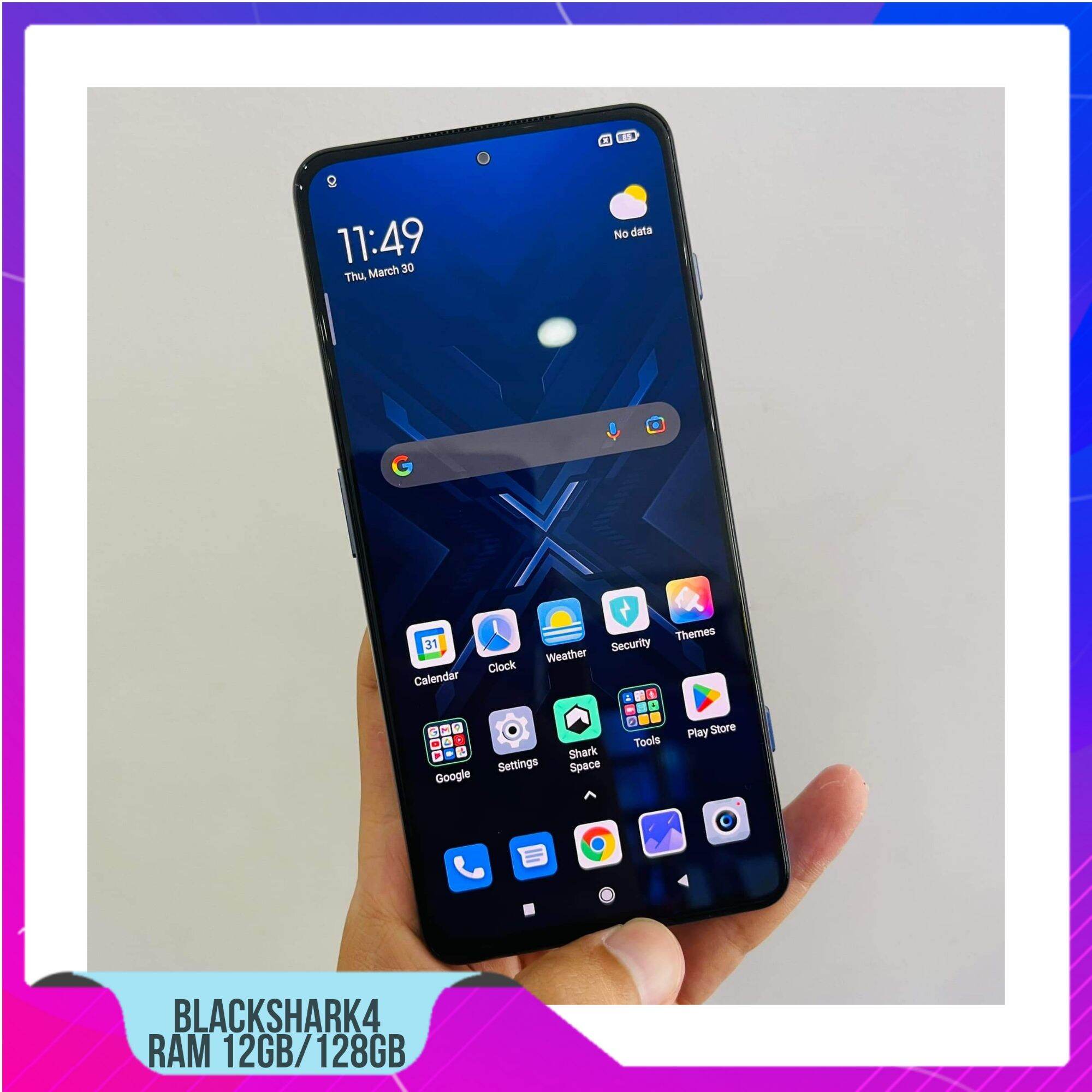 BlackShark4 Gaming Phone Ram12Rom128GB CPU Snapdragon 870 5G ราคา 13,590 บาท*ส่งฟรี