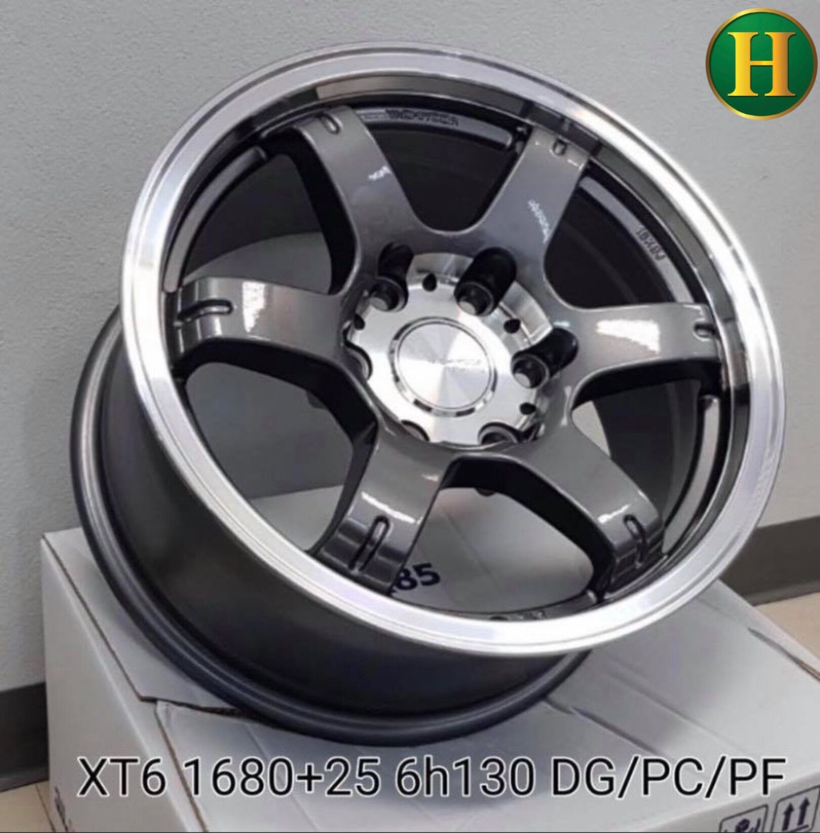 Alloy Wheels, Rim Size 16”, Yachiyoda Xt6 6X130 Et+25 Dg/Pc/Pf 🇹 🇭 Enter the New Toyota Commuter Model. 🇹 🇭 Price for a Set of 4 Rings ✅ Free 24 Aluminum Nut Heads 👍 There Is a 365-Day Warranty. 👍 ✅ ❤️ ราคา 13,900 บาท*ส่งฟรี