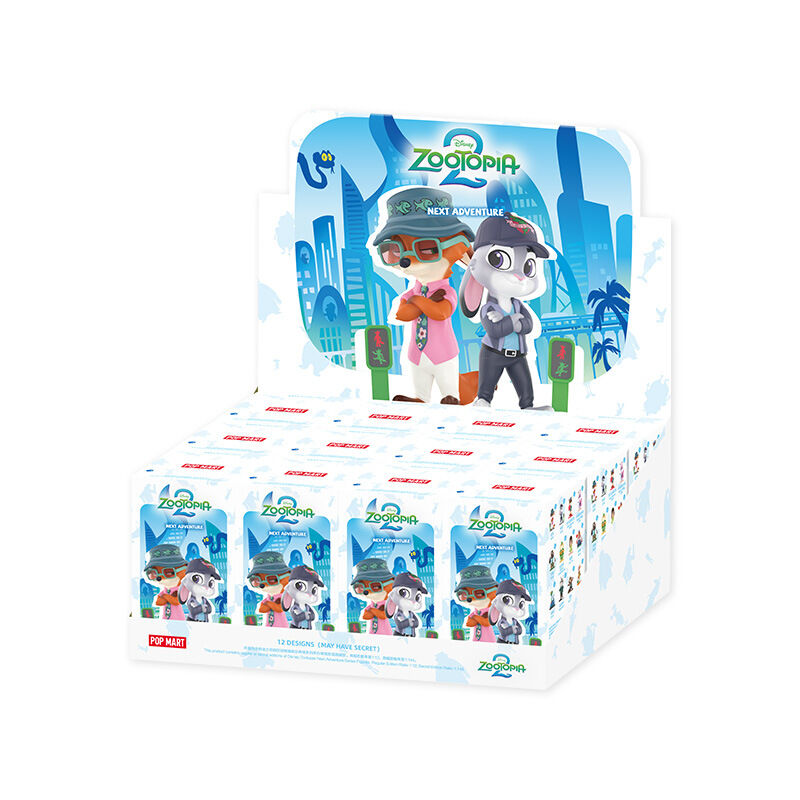 โมเดลฟิกเกอร์ ของสะสม POP MART กล่องตาบอด Zootopia ราคา 975 บาท*ส่งฟรี