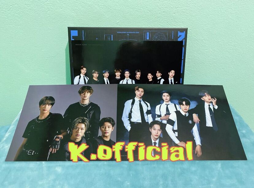 📦พร้อมส่ง🧸A4 Posterจาก NCT 127:2021 SEASON GREETING แท้100%