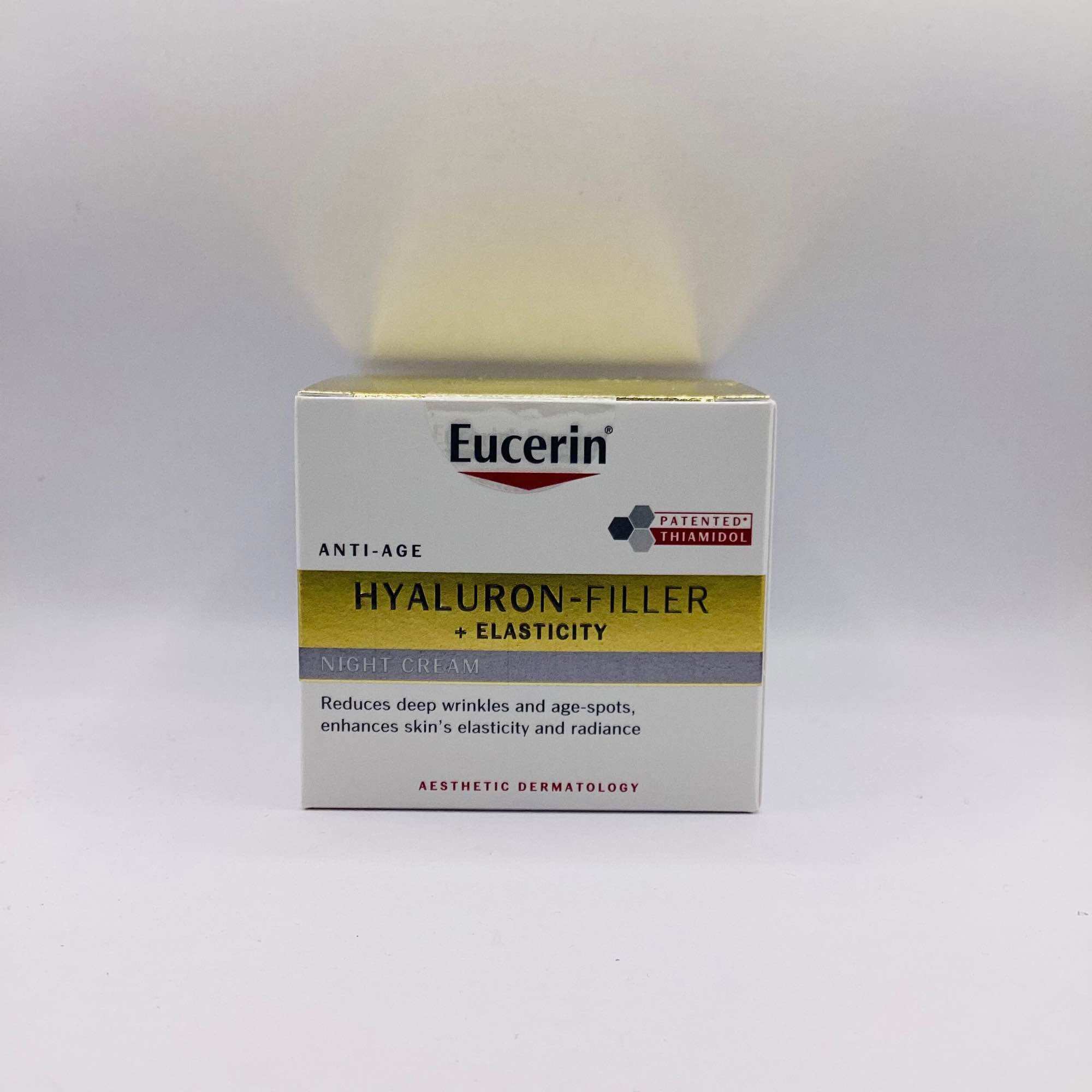 Eucerin Hyaluron(Hd)Radiance Lift Filler Night Cream 50ml ✅ Products from Thai Companies 💯 ราคา 3,050 บาท*ส่งฟรี