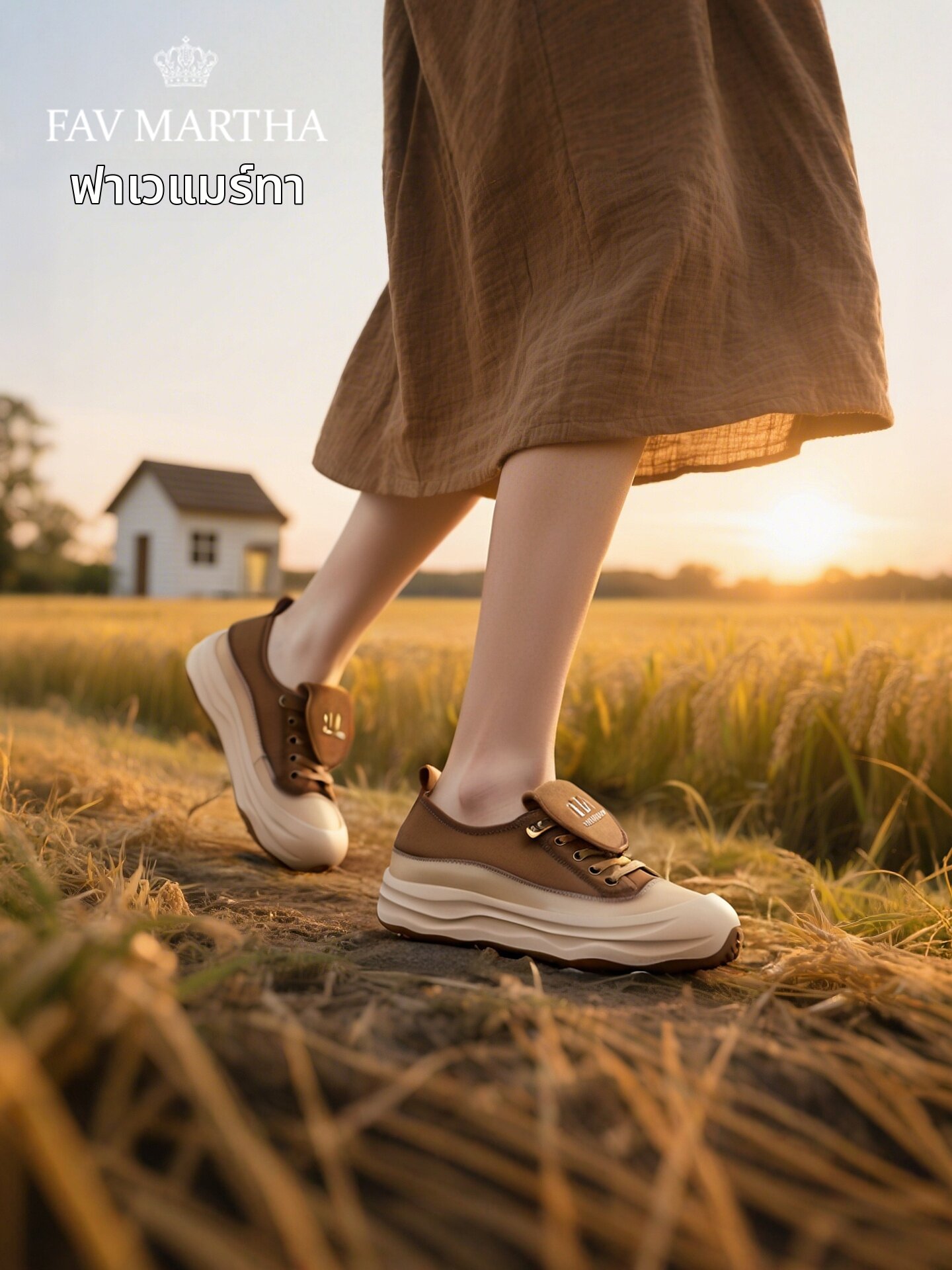 Vintage Comfortable Premium Women's Sneakers ราคา 7,949 บาท*ส่งฟรี